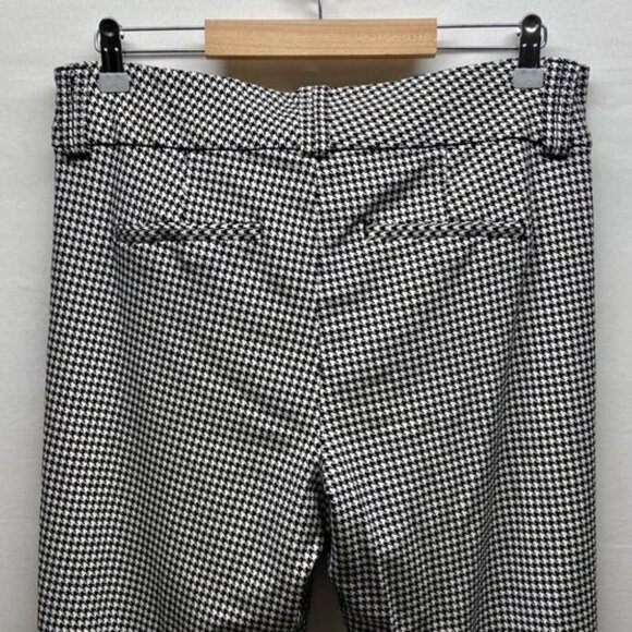 Studio By Torrid Trouser Bootcut Pant Women's 14R Black White Houndstooth EUC - Picture 4 of 10